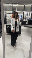 Early morning shopping session captured at Dubai clothing store