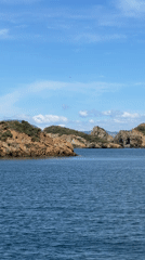 Coastal mountain landscape with islands documented in Türkiye
