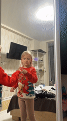 Dress-up afternoon at home, cats and all