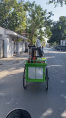 Street life and landmarks around Kediri City, Indonesia
