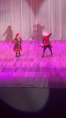 Traditional Georgian dance performance captivates Tbilisi theater audiences