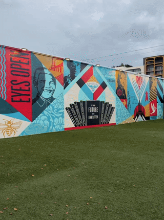 Miami street art murals documented in brief evening survey