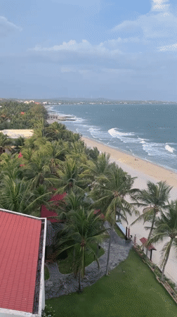 Resort guests document typical day at Mana Mui Ne Beach Resort