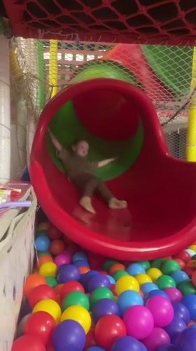 Indoor play center visit at Kids City in Vladivostok