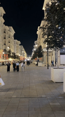 Evening street life and grocery shopping captured in Tashkent