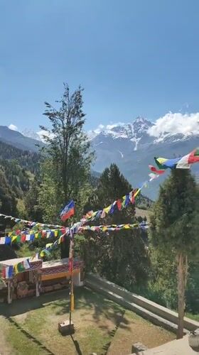 Inside and around a Himalayan Buddhist monastery in Keylong