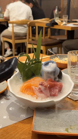 Barcelona dining and sightseeing moments captured across afternoon