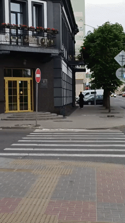 Witness documents everyday street life across Baranavichy, Belarus