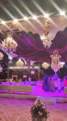 Evening celebration and intimate selfie captured in separate moments