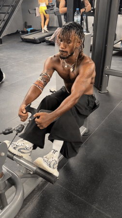 Gym workout session captured in Mengwi, Indonesia