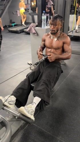 Gym workout session captured in Mengwi, Indonesia