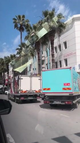 Street scene captured on video in Fethiye, Turkey