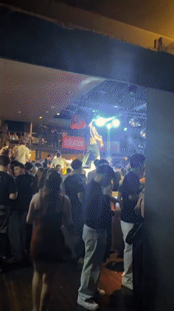 Saxophonist performs at packed CABEÇA nightclub in Porto