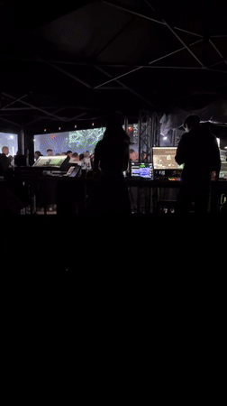 Late-night DJ set inside a Nesebar venue