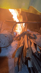 Traditional outdoor cooking documented in Kiblawan, Philippines