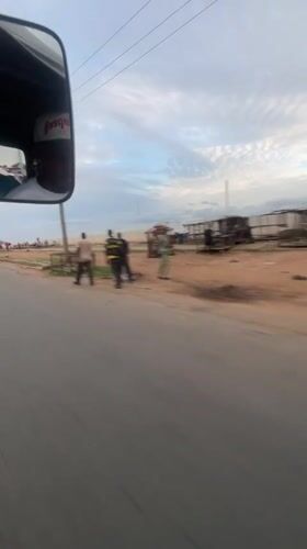 Street scenes documented in Lokoja, Nigeria marketplace area