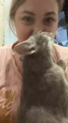 Mother and baby share quiet morning moments with cat