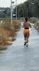 Early morning runners and street scenes captured in Thailand