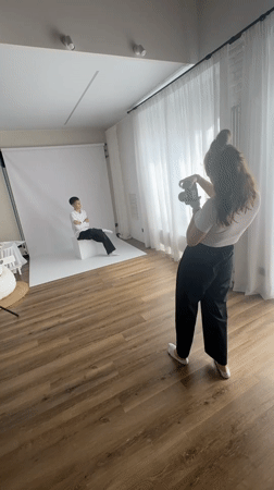 Photography session captures young boys in Izhevsk studio