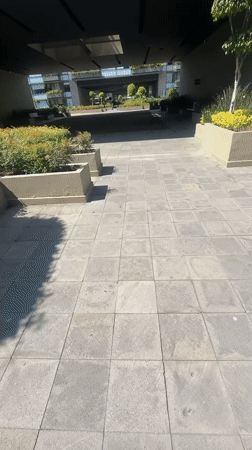 Person documented walking through Mexico City locations over three minutes