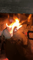 Wood stove fire documented in rural Bulgarian village