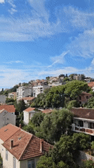 Inside Kanli Kula Fortress and its open-air amphitheater, Herceg Novi