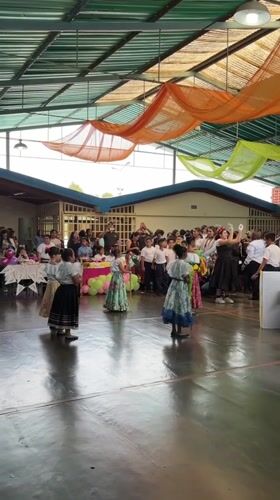 Cultural dance and music performance held in Guayana City venue