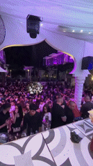 Late-night crowd fills Zahir club in Varna, Bulgaria