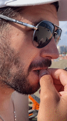 Lazy afternoon on a Málaga beach with snacks and sun