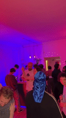 Tbilisi night out under neon lights, late June 2026