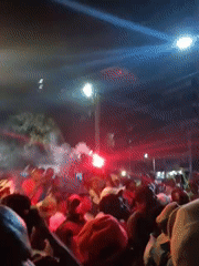 Night celebration draws crowds to central Nairobi streets