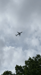 Aircraft spotted over London Underground station area Thursday morning