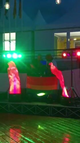 DJ performs at LGBTQ+ event in Cannes