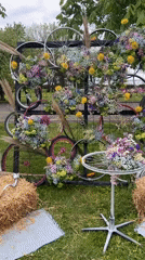 Flower festival draws crowds to Burgas park with bicycle art