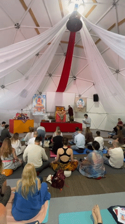 Buddhist ceremony held in geodesic dome in Montenegro