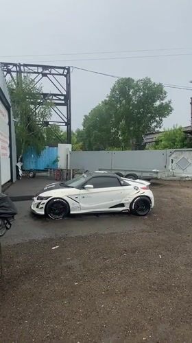 Modified Honda S660 sports car spotted in Irkutsk