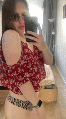 Woman takes bedroom selfies in various outfits in Сырково