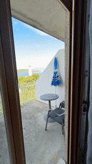Morning balcony moments overlooking Neum, Bosnia and Herzegovina