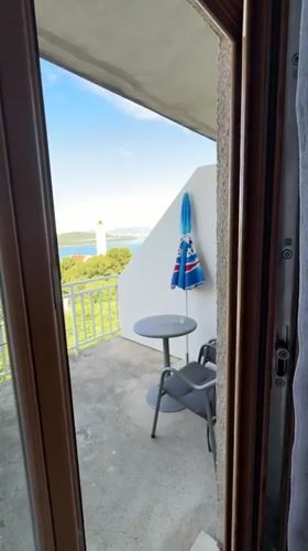 Morning balcony moments overlooking Neum, Bosnia and Herzegovina