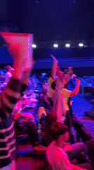 Berlin entertainment event draws enthusiastic crowds with colorful lighting