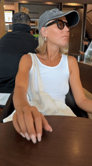 Selfies and downtime at a Kuta McCafe