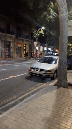 Late-night social activity recorded across Barcelona entertainment district