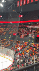 Hockey teams compete before packed crowd in Yekaterinburg arena