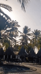 Tourist documents vacation selfies and resort scenes in Porlamar