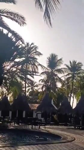 Tourist documents vacation selfies and resort scenes in Porlamar