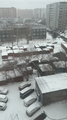 Ordinary winter moments captured across snowy Krasnoyarsk streets