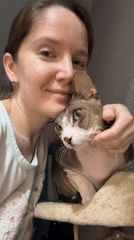 Woman spotted indoors with cat, later outdoors in snow