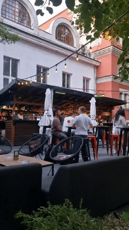 Café drinks and the Alexander Nevsky Cathedral on a Sofia afternoon