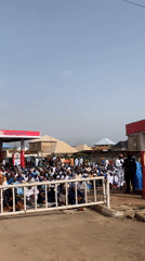 Prayer gathering draws crowd to Jos gas station