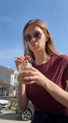 Two women enjoy afternoon coffee at Kragujevac cafe
